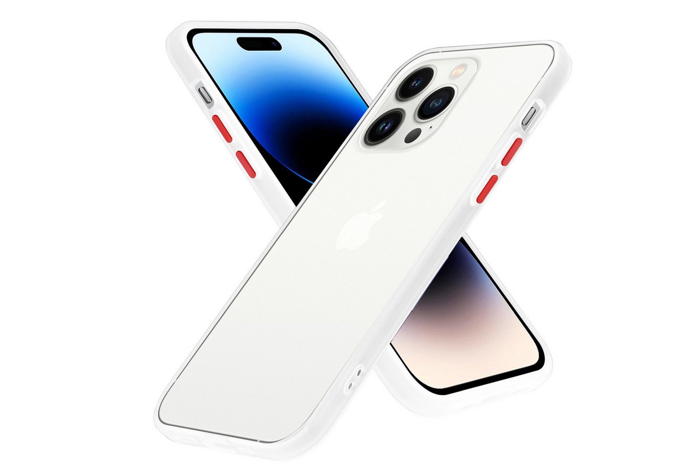 Cadorabo Handyhülle für iPhone 14 PRO MAX Hülle Apple iPhone 14 PRO MAX, Handy Schutzhülle - Hülle - Ultra Slim Hard Cover Case - Bumper Cadorabo Handyhülle für iPhone 14 PRO MAX Hülle Apple iPhone 14 PRO MAX, Handy Schutzhülle - Hülle - Ultra Slim Hard Cover Case - Bumper von Cadorabo