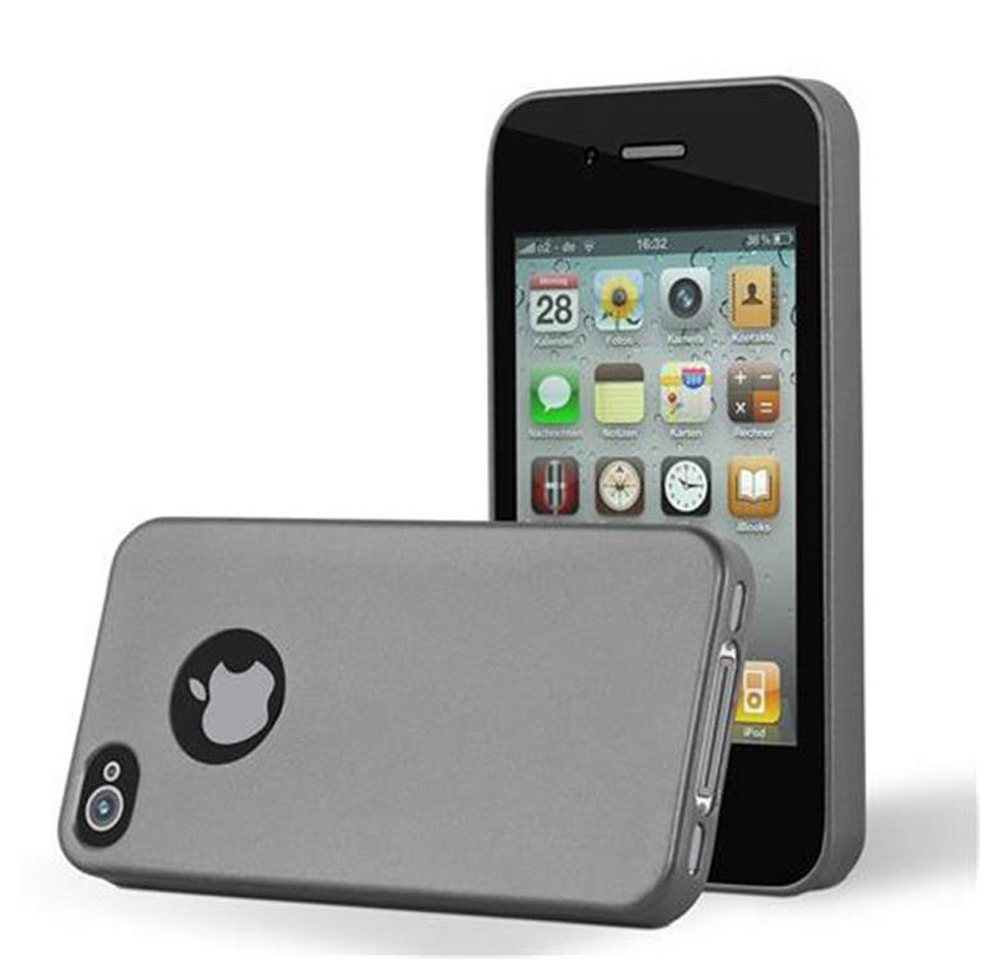 Cadorabo Handyhülle Apple iPhone 4 / 4S Apple iPhone 4 / 4S, Flexible TPU Silikon Handy Schutzhülle - Hülle - ultra slim von Cadorabo