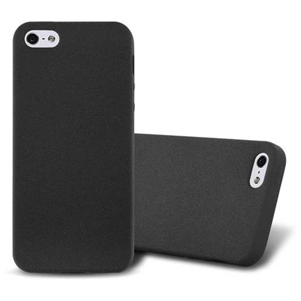 Cadorabo Handyhülle für iPhone 5 / 5S / SE 2016 Hülle Apple iPhone 5 / 5S / SE 2016, Flexible TPU Silikon Handy Schutzhülle - Hülle - ultra slim Cadorabo Handyhülle für iPhone 5 / 5S / SE 2016 Hülle Apple iPhone 5 / 5S / SE 2016, Flexible TPU Silikon Handy Schutzhülle - Hülle - ultra slim von Cadorabo