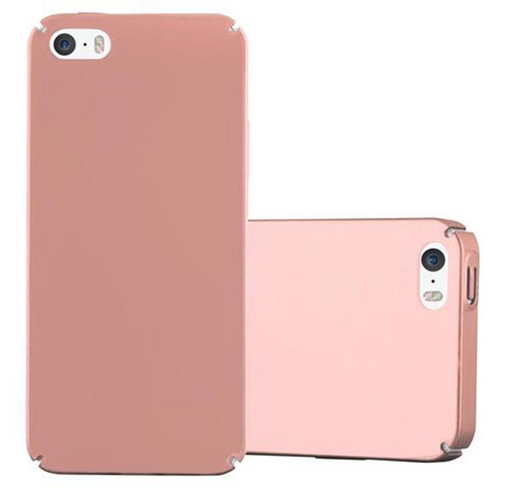 Cadorabo Handyhülle für iPhone 5 / 5S / SE 2016 Hülle Apple iPhone 5 / 5S / SE 2016, Handy Schutzhülle - Hülle - Robustes Hard Cover Back Case Bumper Cadorabo Handyhülle für iPhone 5 / 5S / SE 2016 Hülle Apple iPhone 5 / 5S / SE 2016, Handy Schutzhülle - Hülle - Robustes Hard Cover Back Case Bumper von Cadorabo