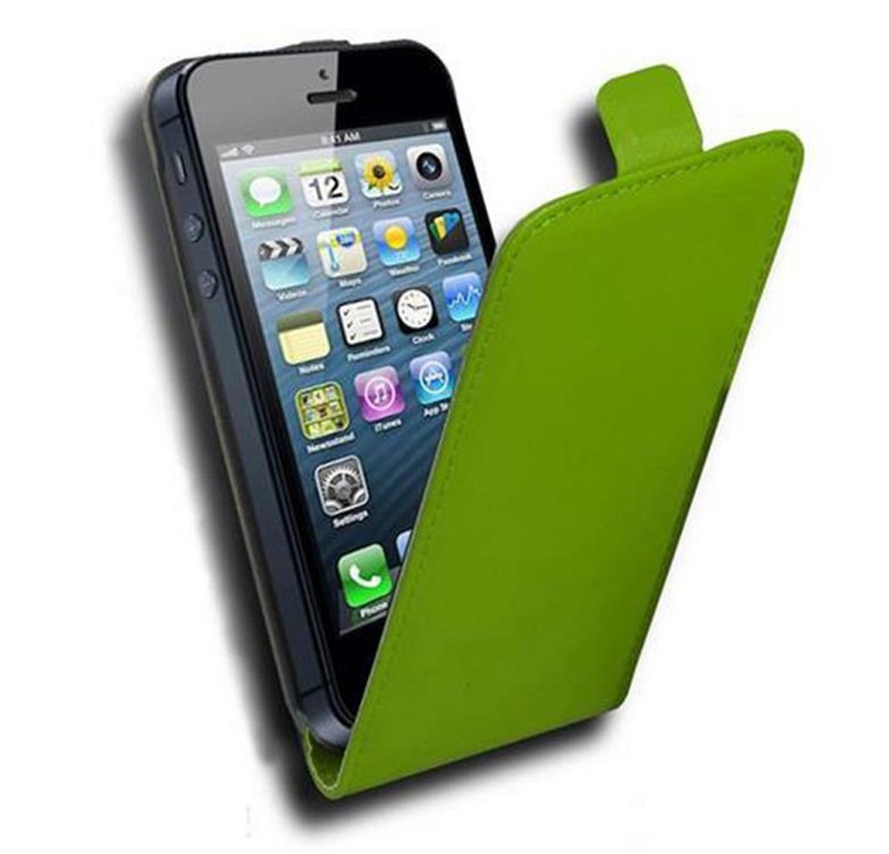 Cadorabo Handyhülle für Apple iPhone 5 / 5S / SE 2016 Hülle Apple iPhone 5 / 5S / SE 2016, Klappbare Handy Schutzhülle - Hülle - mit Magnetverschluss Cadorabo Handyhülle für Apple iPhone 5 / 5S / SE 2016 Hülle Apple iPhone 5 / 5S / SE 2016, Klappbare Handy Schutzhülle - Hülle - mit Magnetverschluss von Cadorabo
