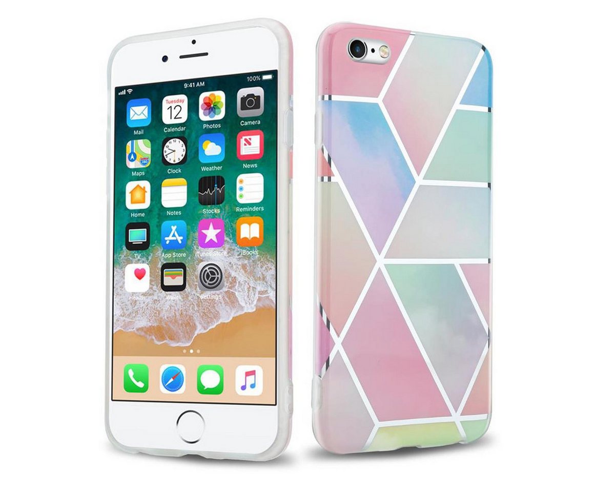Cadorabo Handyhülle für iPhone 6 / 6S Hülle Apple iPhone 6 / 6S, Flexible TPU Silikon Handy Schutzhülle - Hülle - ultra slim Cadorabo Handyhülle für iPhone 6 / 6S Hülle Apple iPhone 6 / 6S, Flexible TPU Silikon Handy Schutzhülle - Hülle - ultra slim von Cadorabo
