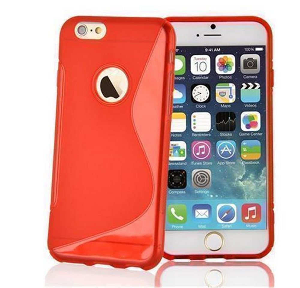 Cadorabo Handyhülle für iPhone 6 / 6S Hülle Apple iPhone 6 / 6S, Flexible TPU Silikon Handy Schutzhülle - Hülle - ultra slim Cadorabo Handyhülle für iPhone 6 / 6S Hülle Apple iPhone 6 / 6S, Flexible TPU Silikon Handy Schutzhülle - Hülle - ultra slim von Cadorabo