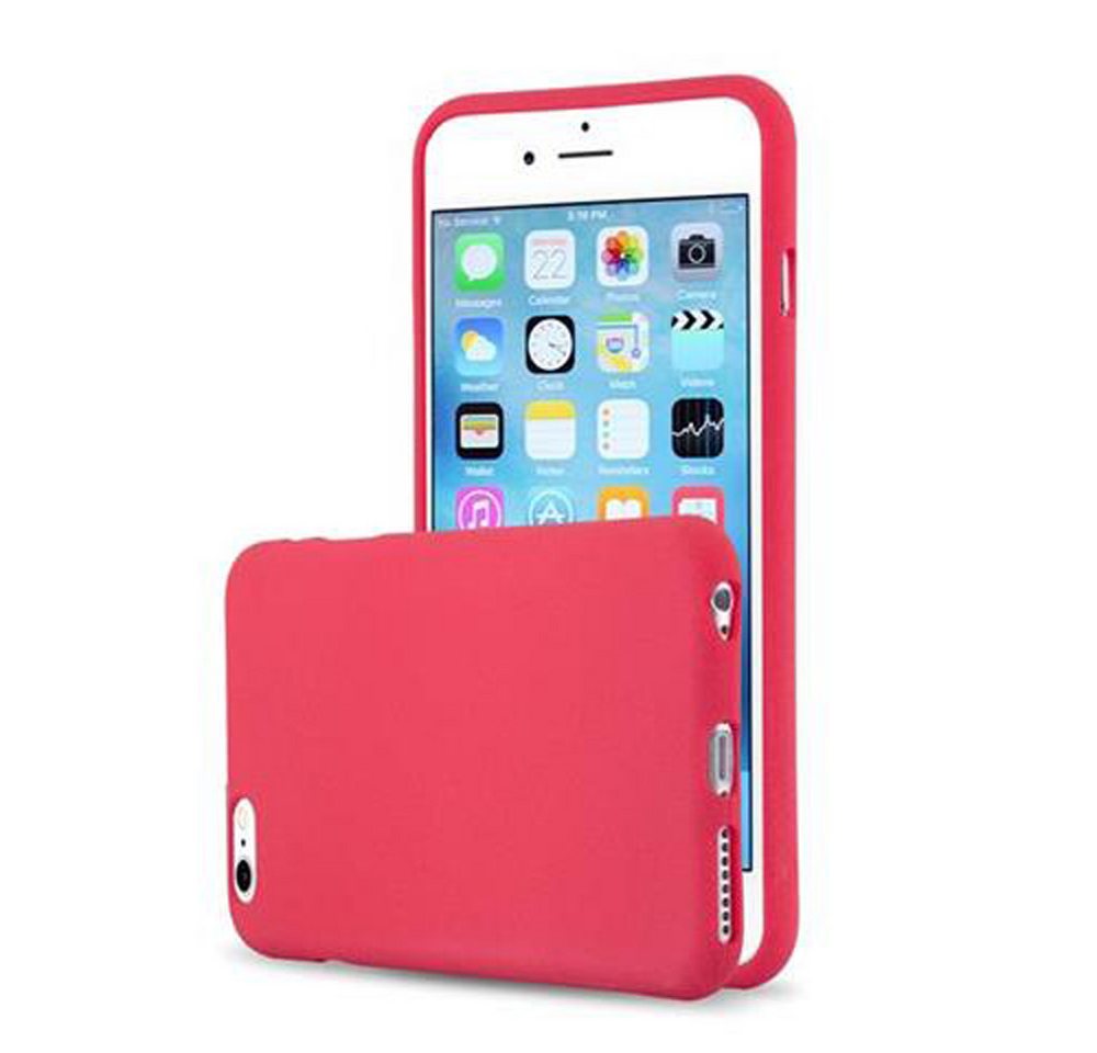 Cadorabo Handyhülle für iPhone 6 PLUS / 6S PLUS Hülle Apple iPhone 6 PLUS / 6S PLUS, Flexible TPU Silikon Handy Schutzhülle - Hülle - ultra slim Cadorabo Handyhülle für iPhone 6 PLUS / 6S PLUS Hülle Apple iPhone 6 PLUS / 6S PLUS, Flexible TPU Silikon Handy Schutzhülle - Hülle - ultra slim von Cadorabo