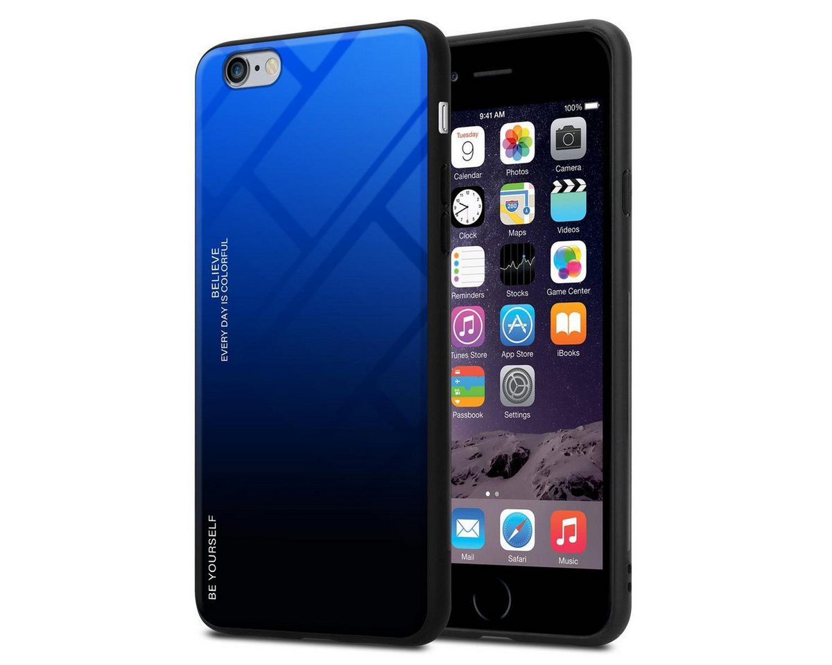 Cadorabo Handyhülle für iPhone 6 PLUS / 6S PLUS Hülle Apple iPhone 6 PLUS / 6S PLUS, Robustes Hard Case - Handy Schutzhülle - Hülle - Back Cover Bumper Cadorabo Handyhülle für iPhone 6 PLUS / 6S PLUS Hülle Apple iPhone 6 PLUS / 6S PLUS, Robustes Hard Case - Handy Schutzhülle - Hülle - Back Cover Bumper von Cadorabo