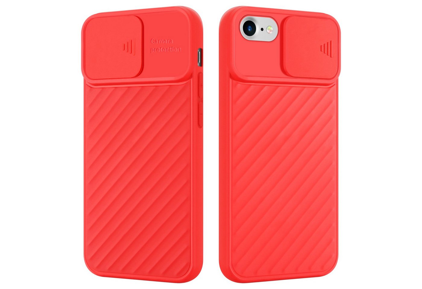 Cadorabo Handyhülle für iPhone 7 / 7S / 8 / SE 2020 Hülle Apple iPhone 7 / 7S / 8 / SE 2020, Hülle - Schutzhülle aus flexiblem TPU Silikon und mit Kameraschutz Cadorabo Handyhülle für iPhone 7 / 7S / 8 / SE 2020 Hülle Apple iPhone 7 / 7S / 8 / SE 2020, Hülle - Schutzhülle aus flexiblem TPU Silikon und mit Kameraschutz von Cadorabo