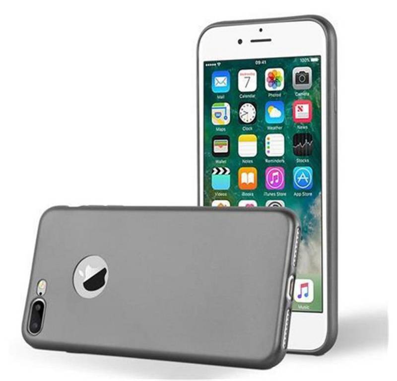 Cadorabo Handyhülle Apple iPhone 7 PLUS / 7S PLUS / 8 PLUS Apple iPhone 7 PLUS / 7S PLUS / 8 PLUS, Flexible TPU Silikon Handy Schutzhülle - Hülle - ultra slim von Cadorabo