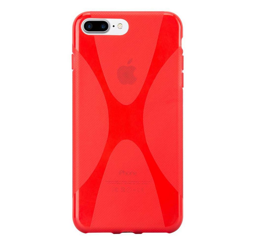 Cadorabo Handyhülle Apple iPhone 7 PLUS / 7S PLUS / 8 PLUS Apple iPhone 7 PLUS / 7S PLUS / 8 PLUS, Flexible TPU Silikon Handy Schutzhülle - Hülle - ultra slim von Cadorabo