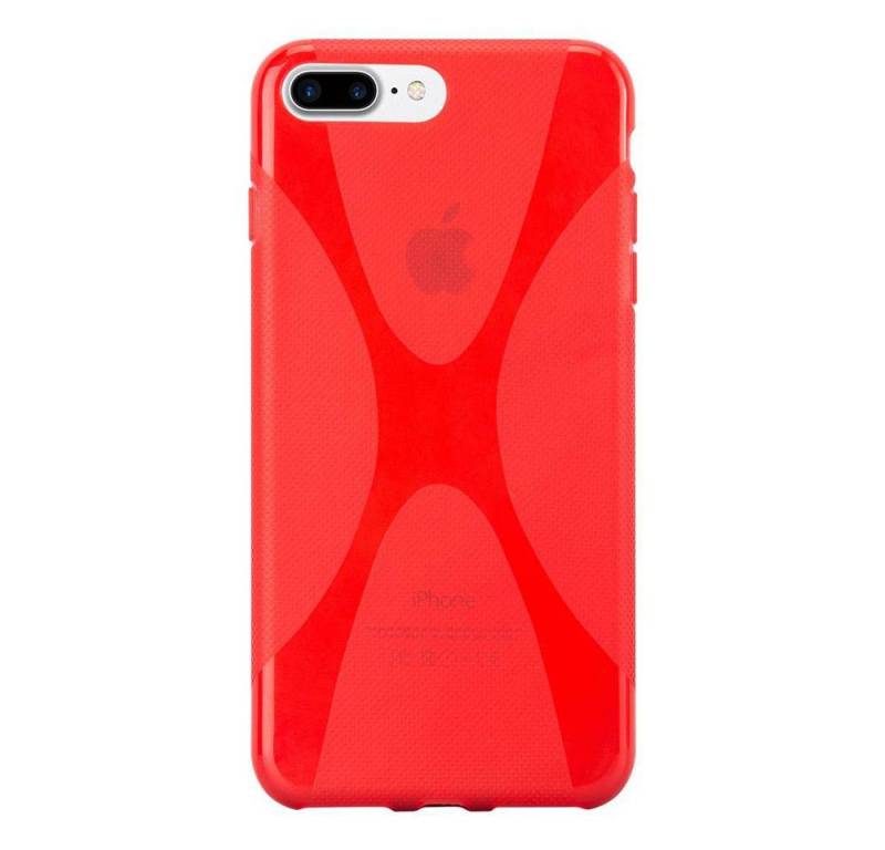 Cadorabo Handyhülle für iPhone 7 PLUS / 7S PLUS / 8 PLUS Hülle Apple iPhone 7 PLUS / 7S PLUS / 8 PLUS, Flexible TPU Silikon Handy Schutzhülle - Hülle - ultra slim von Cadorabo