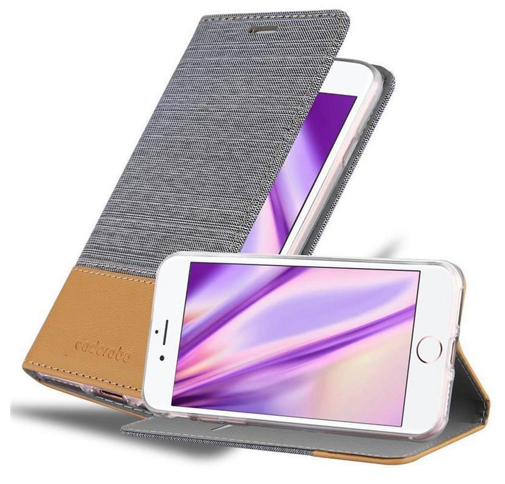 Cadorabo Handyhülle für iPhone 7 PLUS / 7S PLUS / 8 PLUS Hülle Apple iPhone 7 PLUS / 7S PLUS / 8 PLUS, Klappbare Handy Schutzhülle - Hülle - mit Standfunktion und Kartenfach Cadorabo Handyhülle für iPhone 7 PLUS / 7S PLUS / 8 PLUS Hülle Apple iPhone 7 PLUS / 7S PLUS / 8 PLUS, Klappbare Handy Schutzhülle - Hülle - mit Standfunktion und Kartenfach von Cadorabo