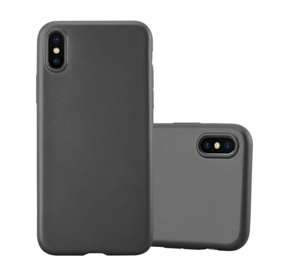 Cadorabo Handyhülle für iPhone X / XS Hülle Apple iPhone X / XS, Flexible TPU Silikon Handy Schutzhülle - Hülle - ultra slim Cadorabo Handyhülle für iPhone X / XS Hülle Apple iPhone X / XS, Flexible TPU Silikon Handy Schutzhülle - Hülle - ultra slim von Cadorabo