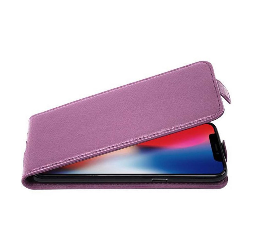 Cadorabo Handyhülle für iPhone X / XS Hülle Apple iPhone X / XS, Handy Schutzhülle, Klappbare Hülle, Kunstleder mit Magnetverschluss Cadorabo Handyhülle für iPhone X / XS Hülle Apple iPhone X / XS, Handy Schutzhülle, Klappbare Hülle, Kunstleder mit Magnetverschluss von Cadorabo