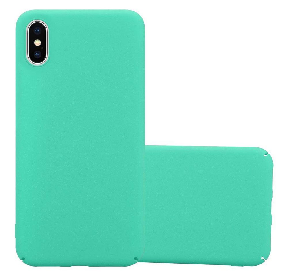 Cadorabo Handyhülle für iPhone X / XS Hülle Apple iPhone X / XS, Handy Schutzhülle - Hülle - Robustes Hard Cover Back Case Bumper Cadorabo Handyhülle für iPhone X / XS Hülle Apple iPhone X / XS, Handy Schutzhülle - Hülle - Robustes Hard Cover Back Case Bumper von Cadorabo