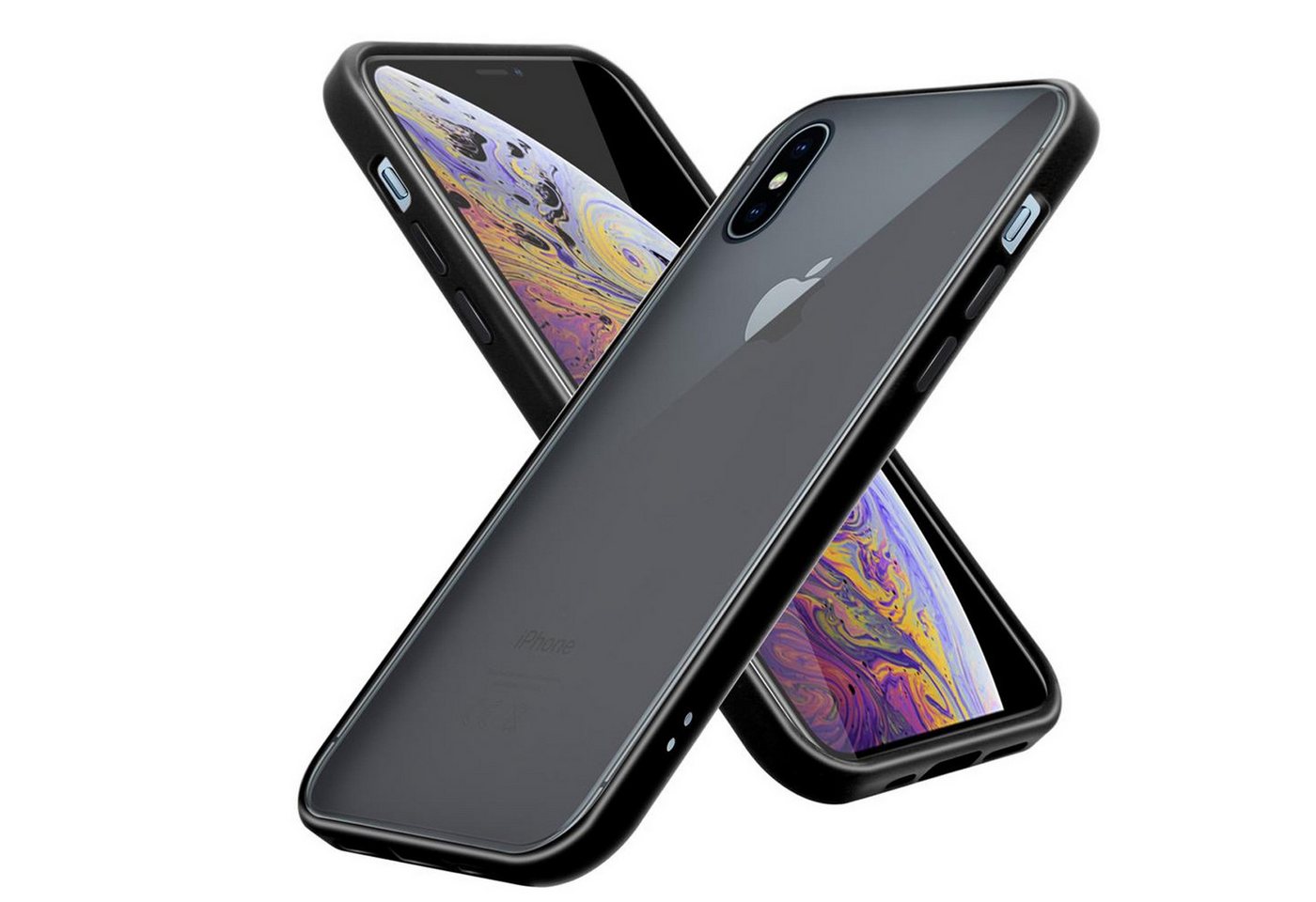 Cadorabo Handyhülle für iPhone XS MAX Hülle Apple iPhone XS MAX, Handy Schutzhülle - Hülle - Ultra Slim Hard Cover Case - Bumper Cadorabo Handyhülle für iPhone XS MAX Hülle Apple iPhone XS MAX, Handy Schutzhülle - Hülle - Ultra Slim Hard Cover Case - Bumper von Cadorabo