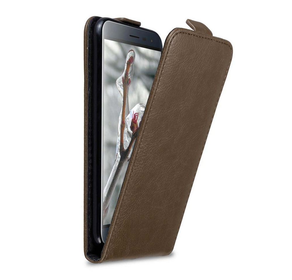 Cadorabo Handyhülle für Asus ZenFone 3 (5.2 Zoll) Hülle Asus ZenFone 3 (5.2 Zoll), Handy Schutzhülle, Klappbare Hülle, Kunstleder mit Magnetverschluss von Cadorabo