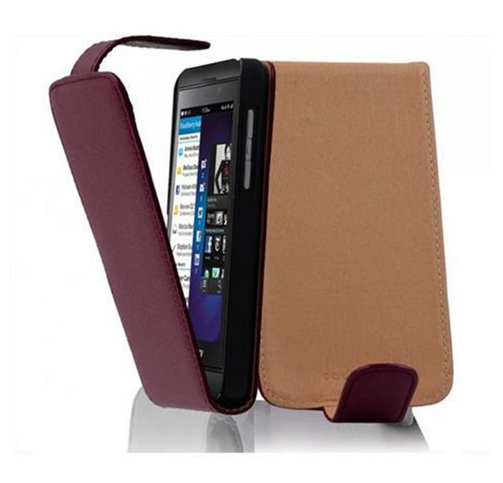 Cadorabo Handyhülle für Blackberry Z10 Hülle Blackberry Z10, Handy Schutzhülle, Klappbare Hülle, Kunstleder mit Magnetverschluss Cadorabo Handyhülle für Blackberry Z10 Hülle Blackberry Z10, Handy Schutzhülle, Klappbare Hülle, Kunstleder mit Magnetverschluss von Cadorabo
