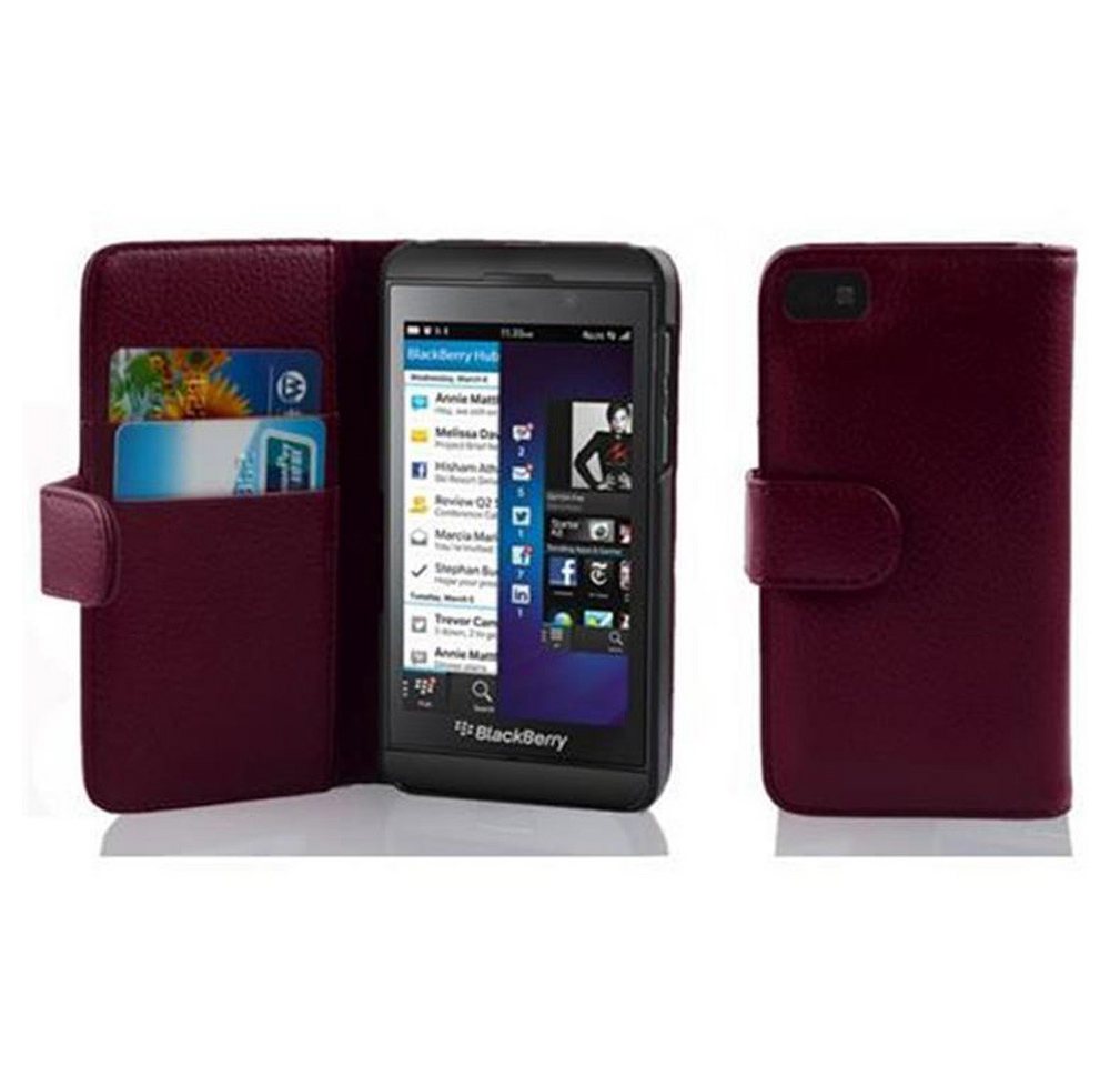 Cadorabo Handyhülle für Blackberry Z10 Hülle Blackberry Z10, Klappbare Handy Schutzhülle - Hülle - mit Standfunktion und Kartenfach Cadorabo Handyhülle für Blackberry Z10 Hülle Blackberry Z10, Klappbare Handy Schutzhülle - Hülle - mit Standfunktion und Kartenfach von Cadorabo