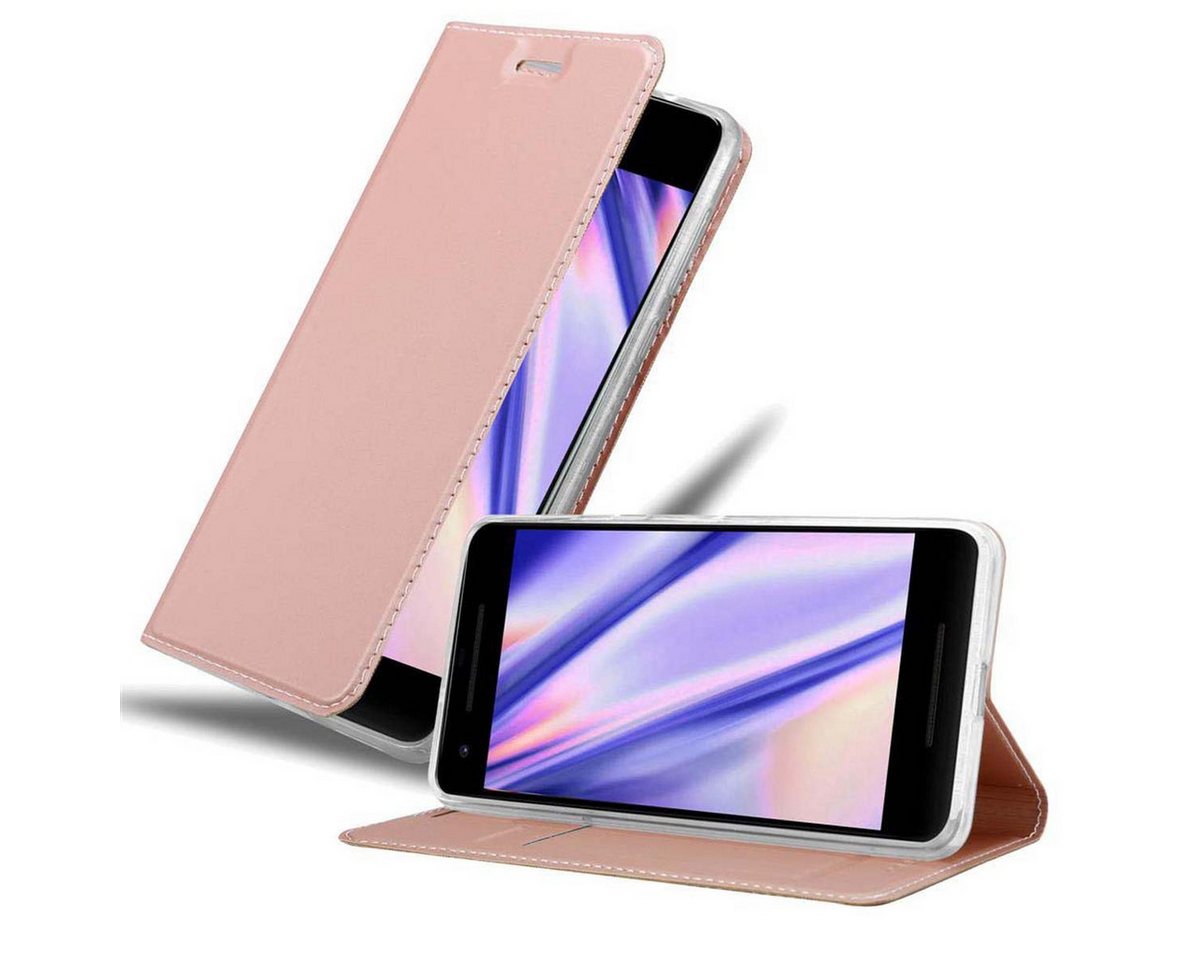 Cadorabo Handyhülle für Google PIXEL 2 XL Hülle Google PIXEL 2 XL, Schutzhülle Hülle mit Standfunktion, Magnetverschluss und Kartenfach Cadorabo Handyhülle für Google PIXEL 2 XL Hülle Google PIXEL 2 XL, Schutzhülle Hülle mit Standfunktion, Magnetverschluss und Kartenfach von Cadorabo