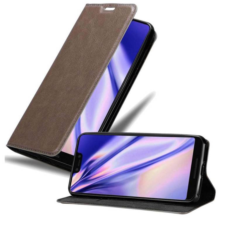 Cadorabo Handyhülle für Google PIXEL 3 XL Hülle Google PIXEL 3 XL, Hülle Schutzhülle mit Standfunktion, Magnetverschluss und Kartenfach von Cadorabo