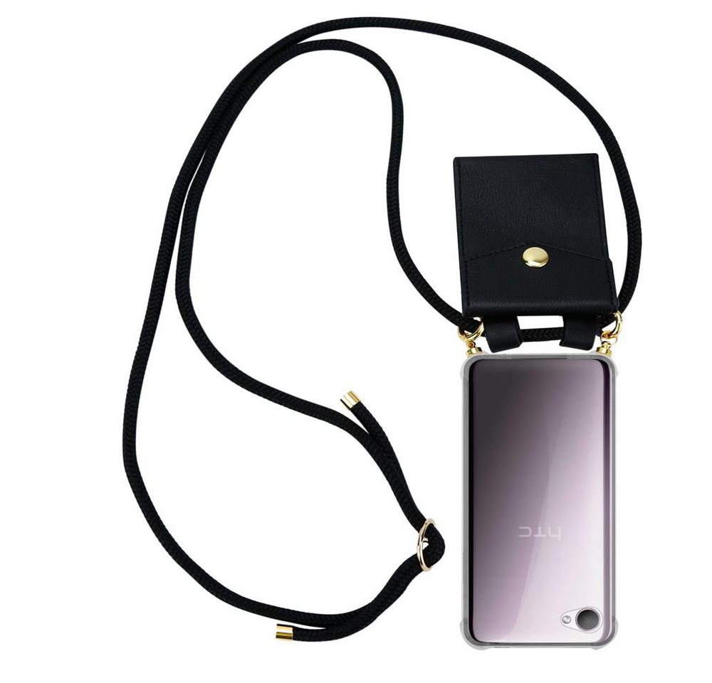 Cadorabo Handyhülle für HTC Desire 12 Kette HTC Desire 12, Flexible TPU Silikon Handy Schutzhülle - Hülle - mit Handykette Cadorabo Handyhülle für HTC Desire 12 Kette HTC Desire 12, Flexible TPU Silikon Handy Schutzhülle - Hülle - mit Handykette von Cadorabo