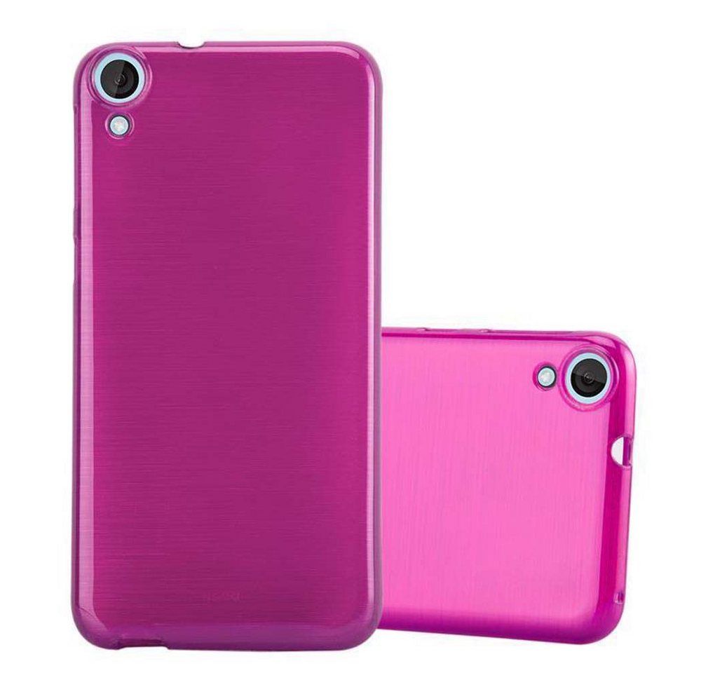 Cadorabo Handyhülle für HTC Desire 820 Hülle HTC Desire 820, Flexible TPU Silikon Handy Schutzhülle - Hülle - ultra slim von Cadorabo