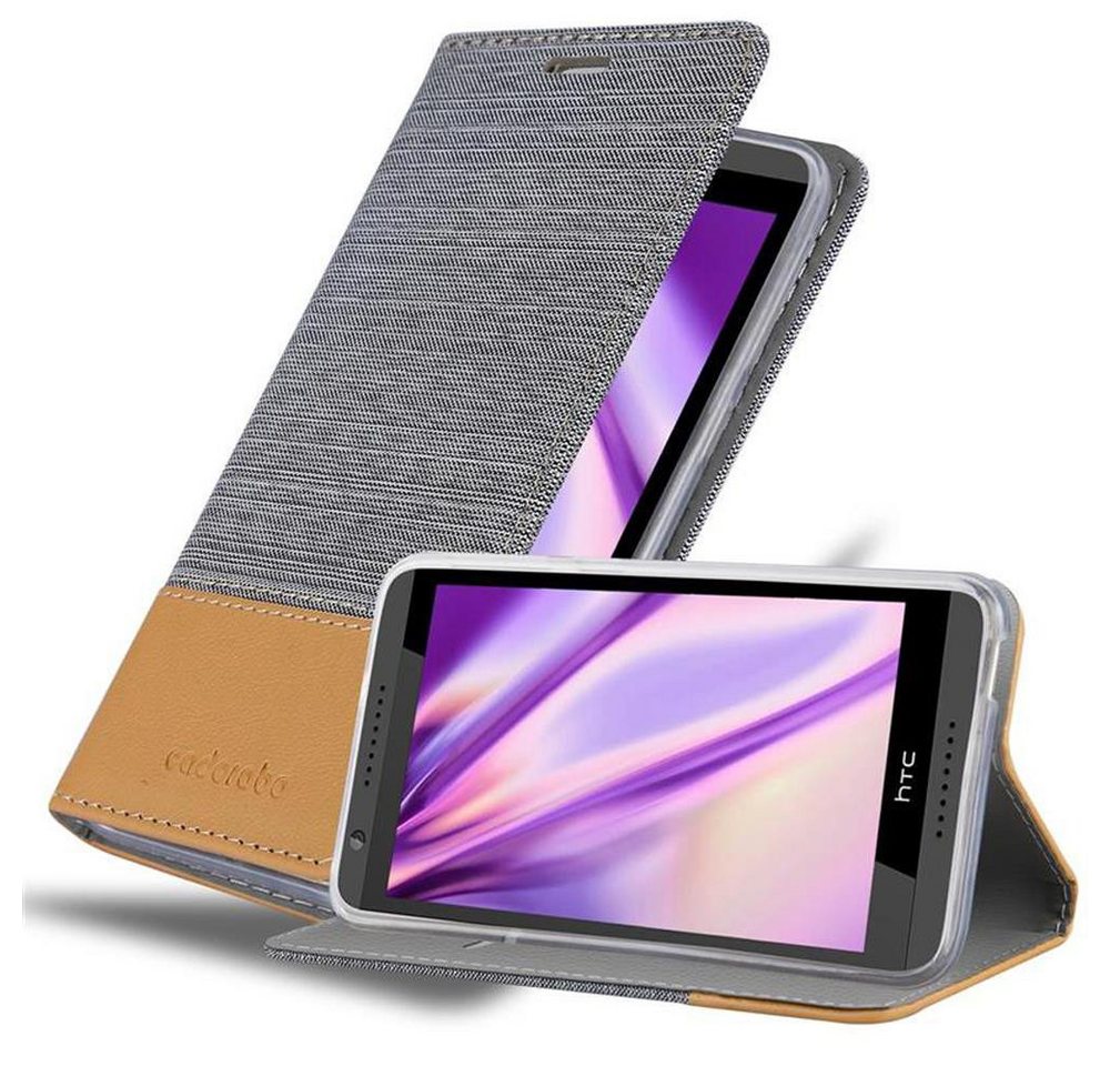 Cadorabo Handyhülle für HTC Desire 820 Hülle HTC Desire 820, Klappbare Handy Schutzhülle - Hülle - mit Standfunktion und Kartenfach Cadorabo Handyhülle für HTC Desire 820 Hülle HTC Desire 820, Klappbare Handy Schutzhülle - Hülle - mit Standfunktion und Kartenfach von Cadorabo