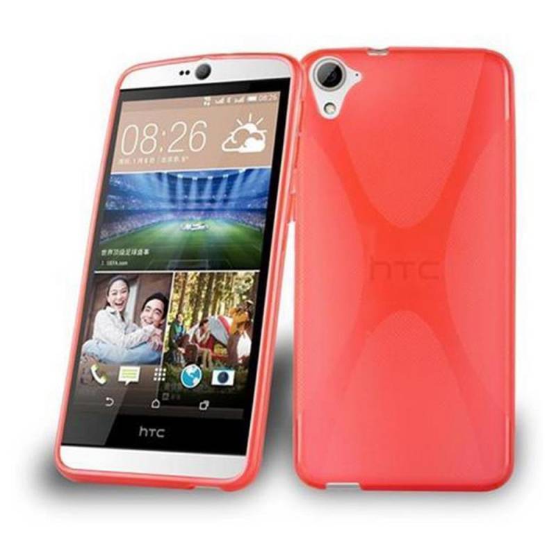 Cadorabo Handyhülle für HTC Desire 826 Hülle HTC Desire 826, Flexible TPU Silikon Handy Schutzhülle - Hülle - ultra slim von Cadorabo