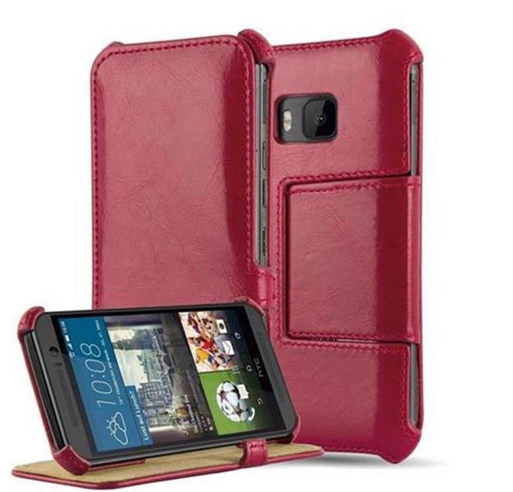 Cadorabo Handyhülle für HTC ONE M9 Hülle HTC ONE M9, Klappbare Handy Schutzhülle - Hülle - mit Standfunktion Eckhalterung Cadorabo Handyhülle für HTC ONE M9 Hülle HTC ONE M9, Klappbare Handy Schutzhülle - Hülle - mit Standfunktion Eckhalterung von Cadorabo