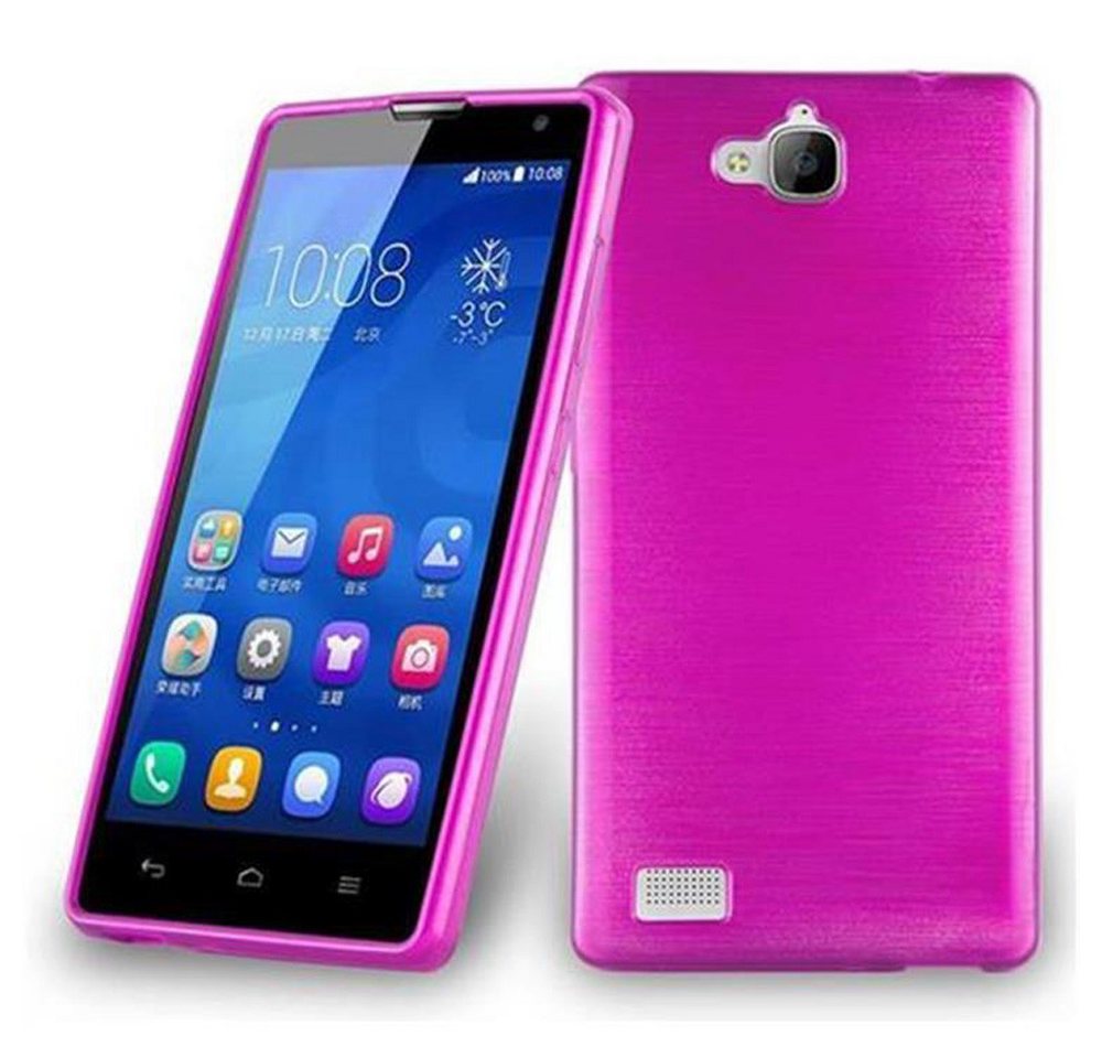 Cadorabo Handyhülle für Honor 3C Hülle Honor 3C, Flexible TPU Silikon Handy Schutzhülle - Hülle - ultra slim von Cadorabo