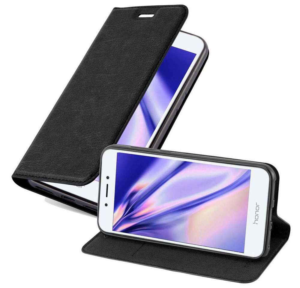 Cadorabo Handyhülle für Honor 6A Hülle Honor 6A, Hülle Schutzhülle mit Standfunktion, Magnetverschluss und Kartenfach Cadorabo Handyhülle für Honor 6A Hülle Honor 6A, Hülle Schutzhülle mit Standfunktion, Magnetverschluss und Kartenfach von Cadorabo