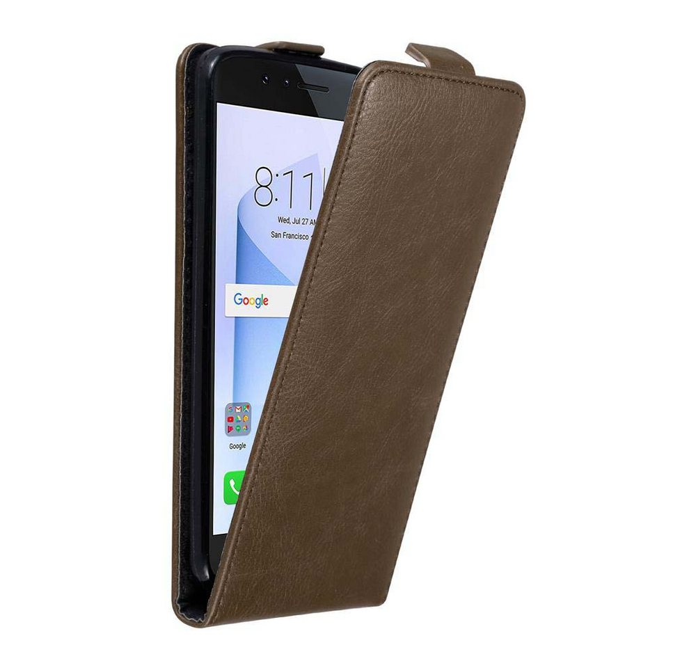 Cadorabo Handyhülle für Honor 8 / 8 PREMIUM Hülle Honor 8 / 8 PREMIUM, Handy Schutzhülle, Klappbare Hülle, Kunstleder mit Magnetverschluss von Cadorabo