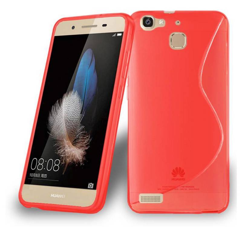 Cadorabo Handyhülle Huawei G8 MINI / Enjoy 5S Huawei G8 MINI / Enjoy 5S, Flexible TPU Silikon Handy Schutzhülle - Hülle - ultra slim von Cadorabo