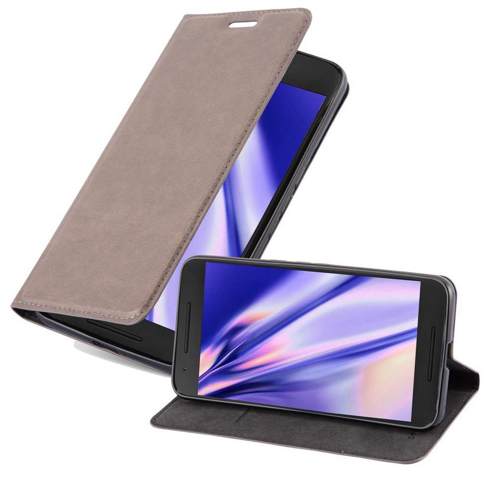 Cadorabo Handyhülle für Huawei Google NEXUS 6P Hülle Huawei Google NEXUS 6P, Hülle Schutzhülle mit Standfunktion, Magnetverschluss und Kartenfach Cadorabo Handyhülle für Huawei Google NEXUS 6P Hülle Huawei Google NEXUS 6P, Hülle Schutzhülle mit Standfunktion, Magnetverschluss und Kartenfach von Cadorabo