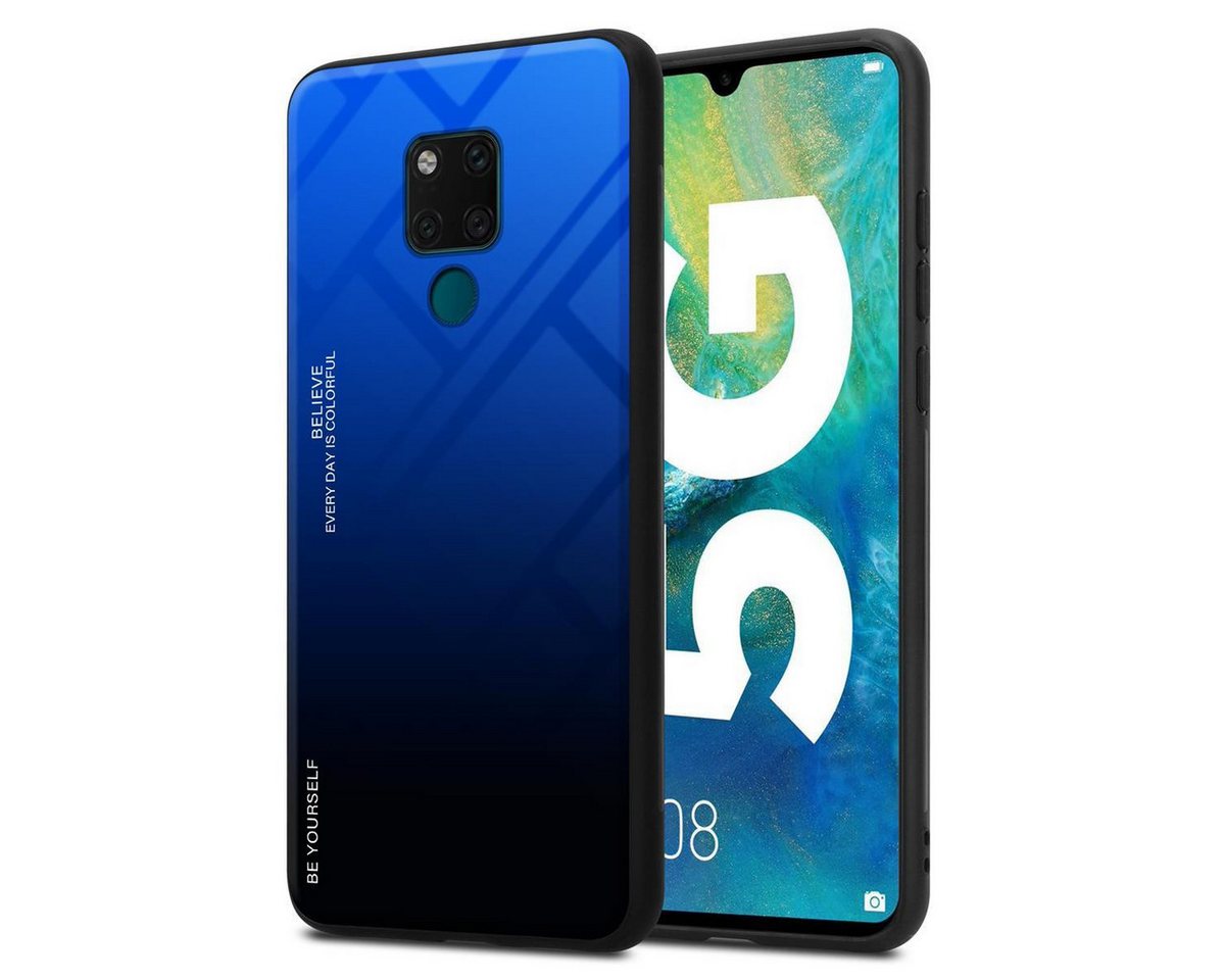 Cadorabo Handyhülle für Huawei MATE 20 Hülle Huawei MATE 20, Robustes Hard Case - Handy Schutzhülle - Hülle - Back Cover Bumper von Cadorabo