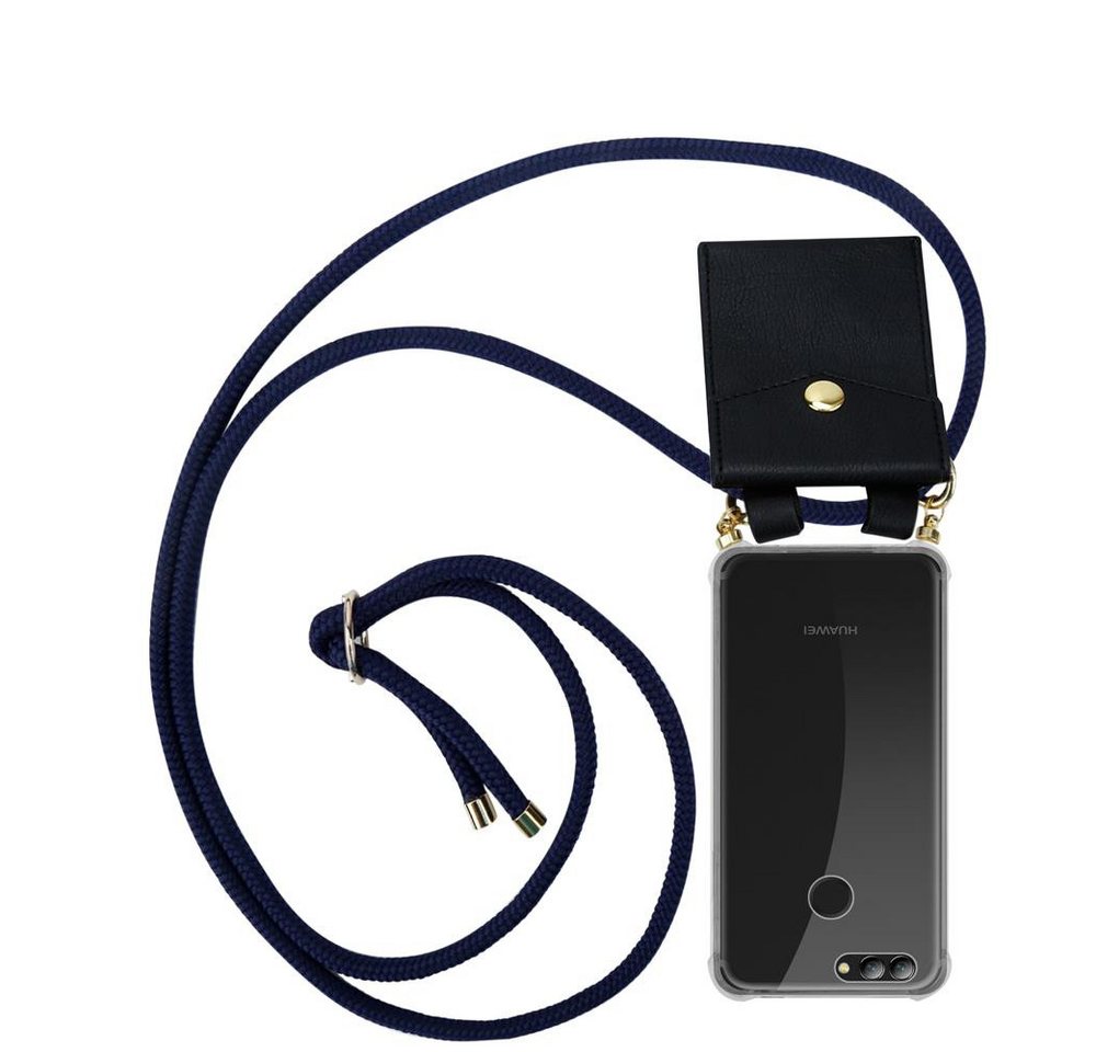 Cadorabo Handyhülle für Huawei NOVA 2 Kette Huawei NOVA 2, Flexible TPU Silikon Handy Schutzhülle - Hülle - mit Handykette Cadorabo Handyhülle für Huawei NOVA 2 Kette Huawei NOVA 2, Flexible TPU Silikon Handy Schutzhülle - Hülle - mit Handykette von Cadorabo