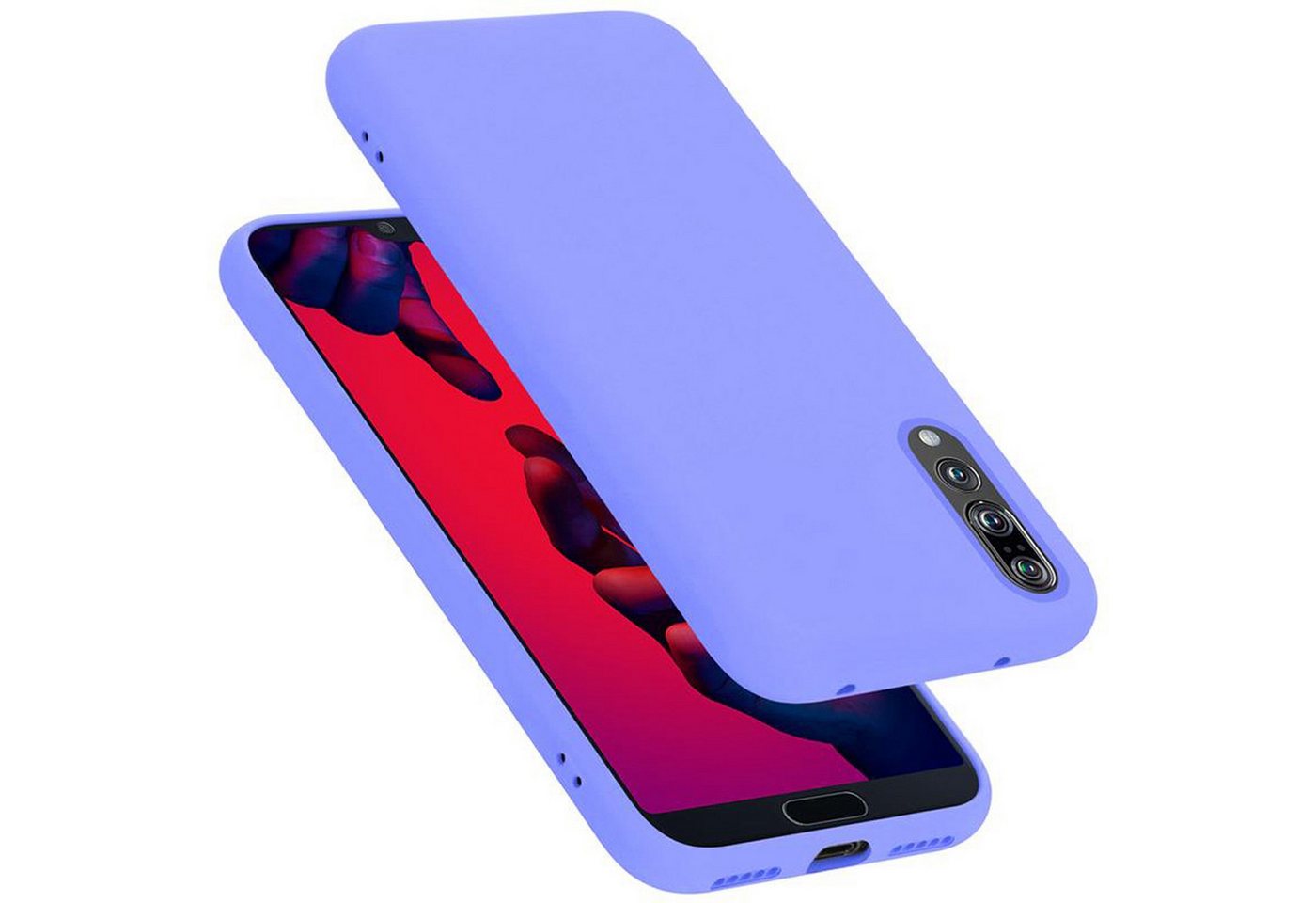 Cadorabo Handyhülle für Huawei P20 PRO / P20 PLUS Hülle Huawei P20 PRO / P20 PLUS, Flexible Hülle TPU Silikon Schutzhülle Back Cover Case von Cadorabo