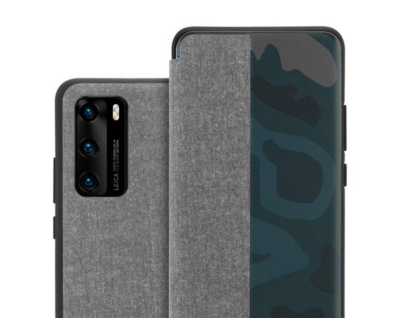 Cadorabo Handyhülle für Huawei P40 Hülle Huawei P40, Klappbare Handy Schutzhülle - Hülle mit Funktion von Cadorabo