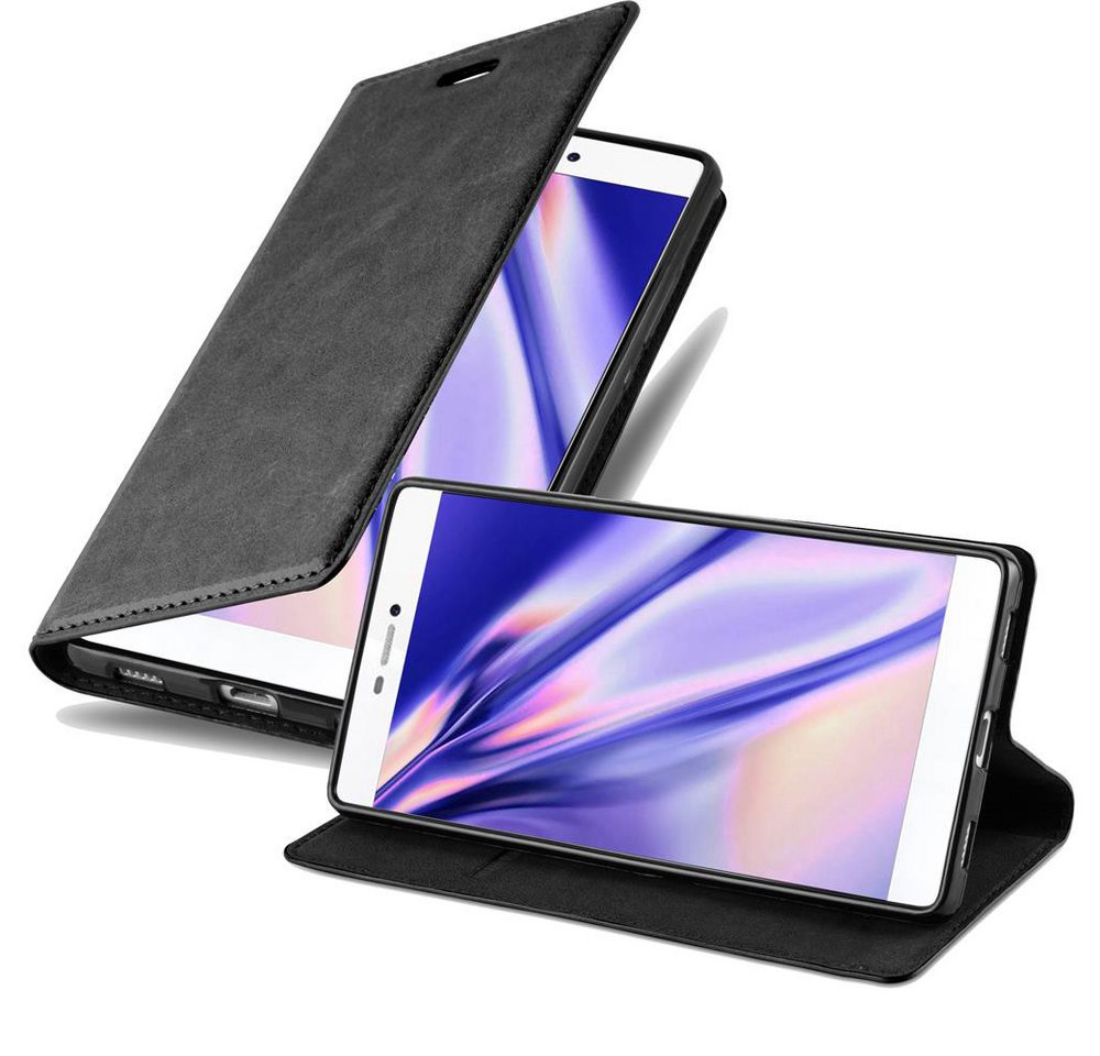 Cadorabo Handyhülle für Huawei P8 Hülle Huawei P8, Hülle Schutzhülle mit Standfunktion, Magnetverschluss und Kartenfach Cadorabo Handyhülle für Huawei P8 Hülle Huawei P8, Hülle Schutzhülle mit Standfunktion, Magnetverschluss und Kartenfach von Cadorabo