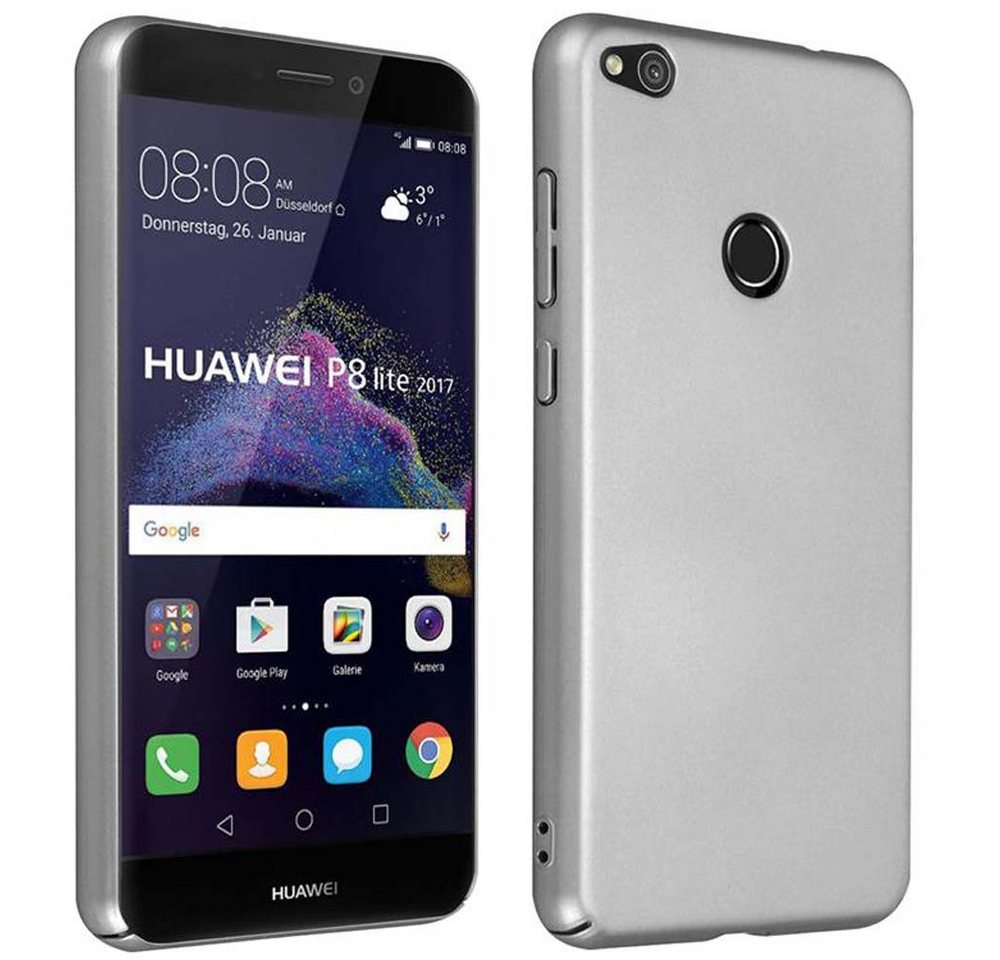 Cadorabo Handyhülle Huawei P8 LITE 2017 / P9 LITE 2017 Huawei P8 LITE 2017 / P9 LITE 2017, Handy Schutzhülle - Hülle - Robustes Hard Cover Back Case Bumper von Cadorabo