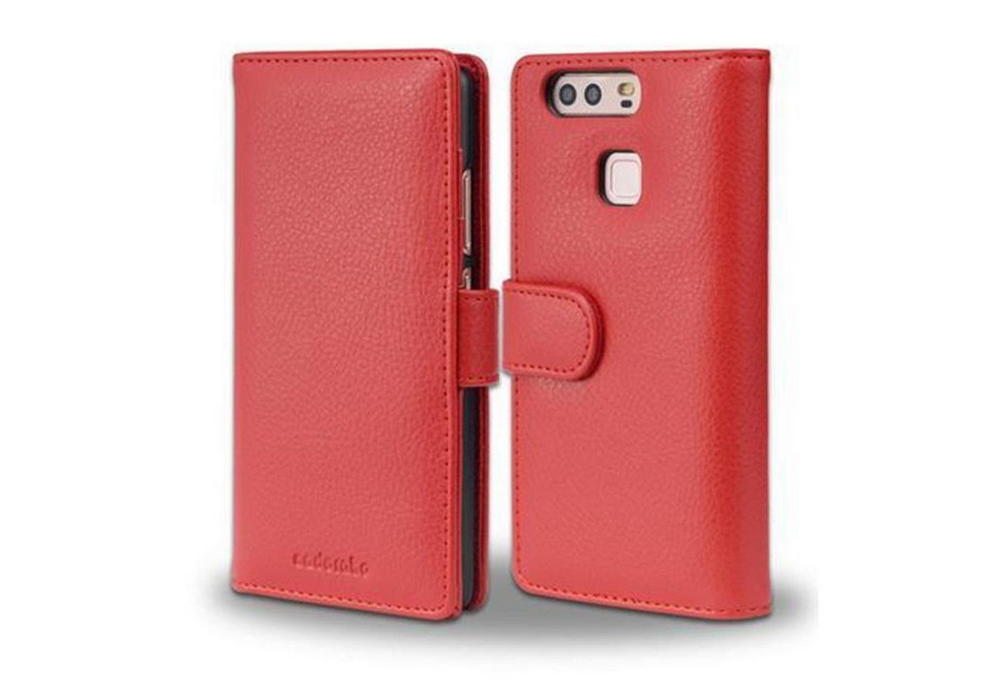 Cadorabo Handyhülle für Huawei P9 Hülle Huawei P9, Klappbare Handy Schutzhülle - Hülle - mit Standfunktion und Kartenfach Cadorabo Handyhülle für Huawei P9 Hülle Huawei P9, Klappbare Handy Schutzhülle - Hülle - mit Standfunktion und Kartenfach von Cadorabo