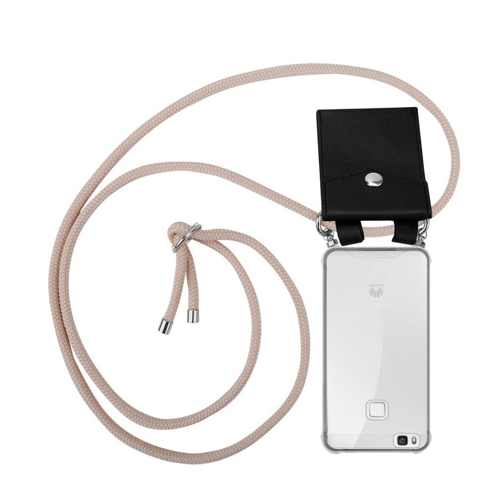 Cadorabo Handyhülle für Huawei P9 LITE 2016 / G9 LITE Kette Huawei P9 LITE 2016 / G9 LITE, Flexible TPU Silikon Handy Schutzhülle - Hülle - mit Handykette Cadorabo Handyhülle für Huawei P9 LITE 2016 / G9 LITE Kette Huawei P9 LITE 2016 / G9 LITE, Flexible TPU Silikon Handy Schutzhülle - Hülle - mit Handykette von Cadorabo