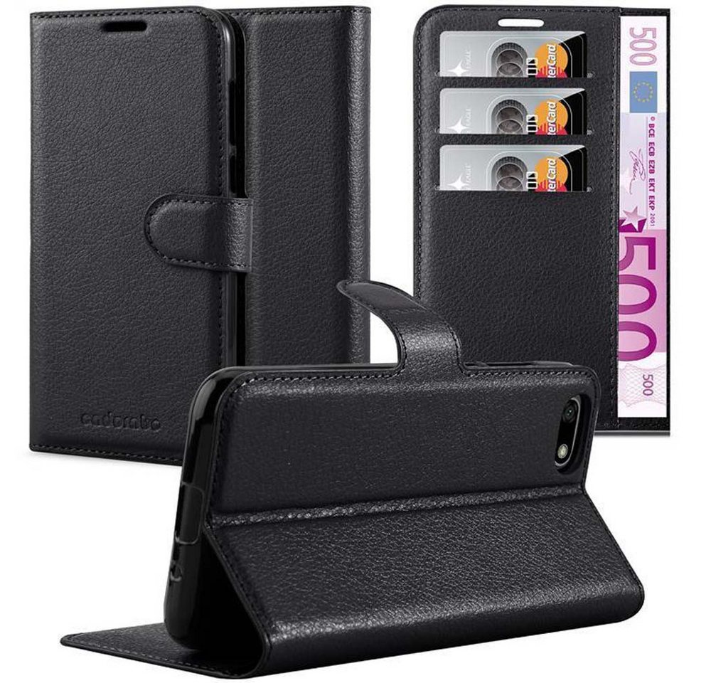 Cadorabo Handyhülle für Huawei Y5 PRIME 2018 / Y5 2018 Hülle Huawei Y5 PRIME 2018 / Y5 2018, Hülle Schutzhülle mit Standfunktion, Kartenfach und Magnetverschluss Cadorabo Handyhülle für Huawei Y5 PRIME 2018 / Y5 2018 Hülle Huawei Y5 PRIME 2018 / Y5 2018, Hülle Schutzhülle mit Standfunktion, Kartenfach und Magnetverschluss von Cadorabo