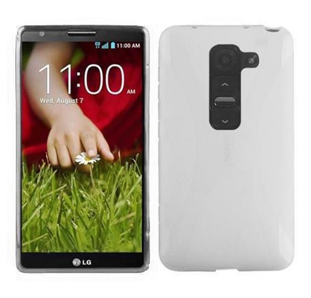 Cadorabo Handyhülle LG G2 MINI LG G2 MINI, Flexible TPU Silikon Handy Schutzhülle - Hülle - ultra slim von Cadorabo