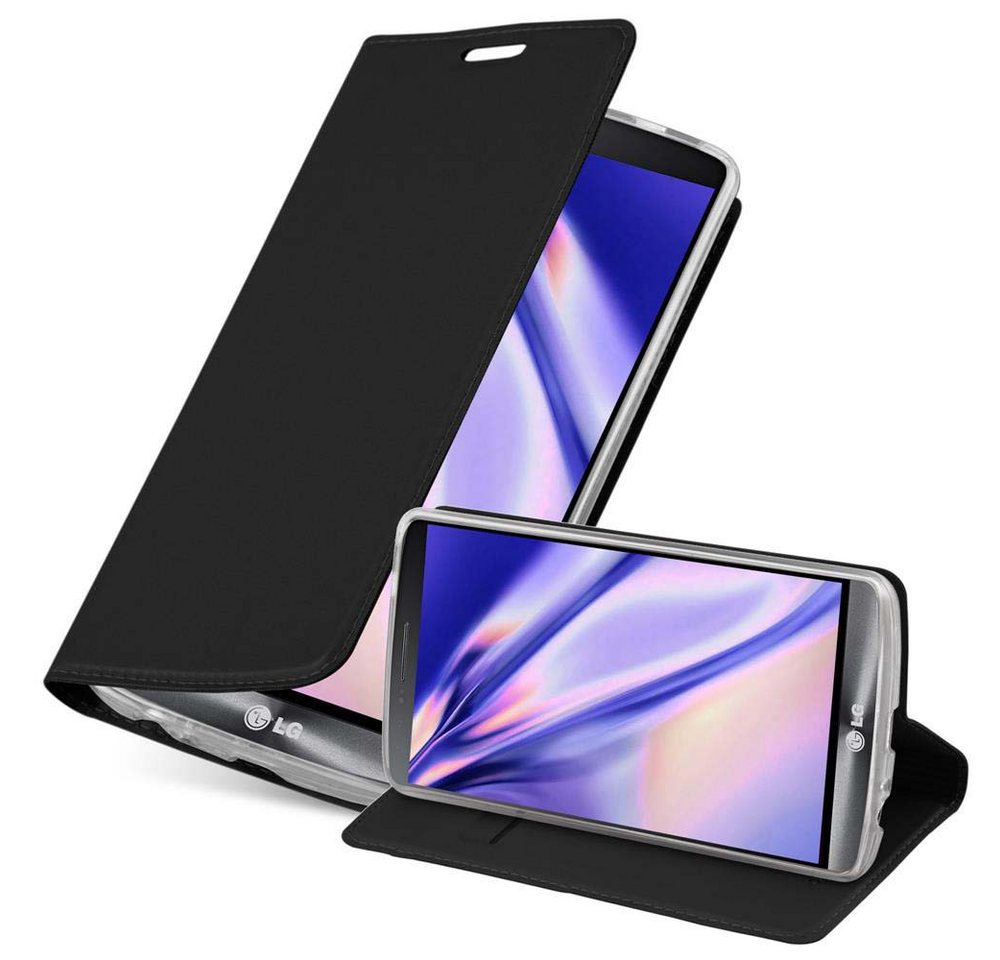Cadorabo Handyhülle LG G3 LG G3, Klappbare Handy Schutzhülle - Hülle - mit Standfunktion und Kartenfach von Cadorabo