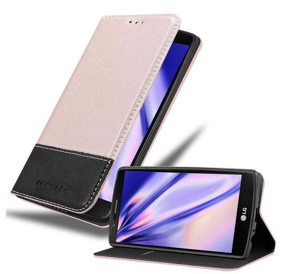 Cadorabo Handyhülle für LG G4 / G4 PLUS Hülle LG G4 / G4 PLUS, Klappbare Handy Schutzhülle - Hülle - mit Standfunktion und Kartenfach Cadorabo Handyhülle für LG G4 / G4 PLUS Hülle LG G4 / G4 PLUS, Klappbare Handy Schutzhülle - Hülle - mit Standfunktion und Kartenfach von Cadorabo