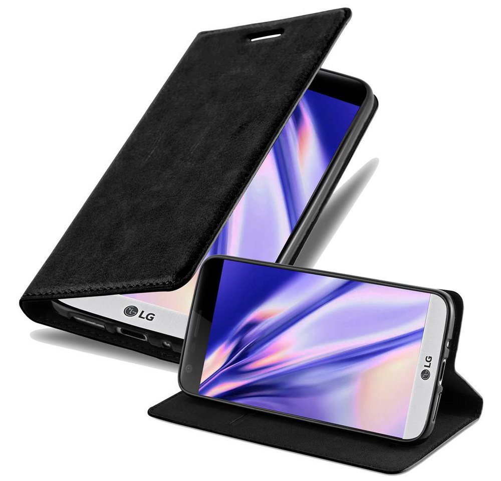 Cadorabo Handyhülle für LG G5 Hülle LG G5, Hülle Schutzhülle mit Standfunktion, Magnetverschluss und Kartenfach Cadorabo Handyhülle für LG G5 Hülle LG G5, Hülle Schutzhülle mit Standfunktion, Magnetverschluss und Kartenfach von Cadorabo