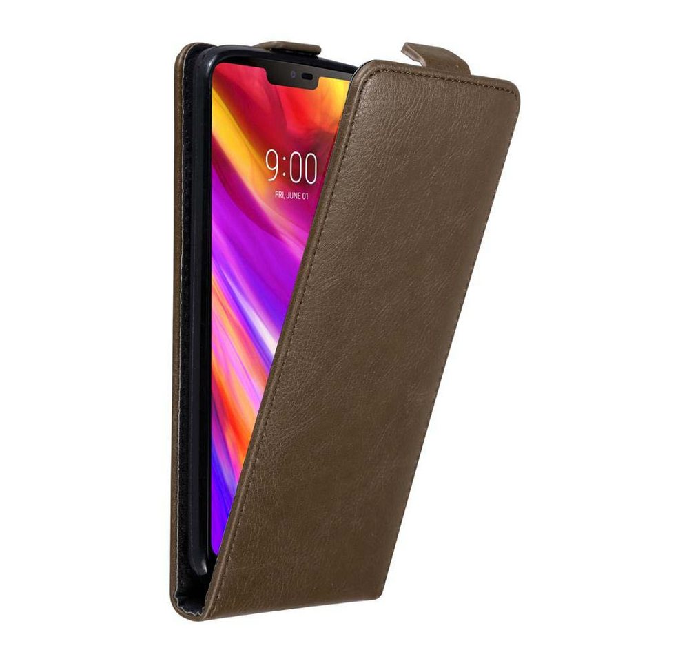 Cadorabo Handyhülle für LG G7 ThinQ / FIT / ONE Hülle LG G7 ThinQ / FIT / ONE, Handy Schutzhülle, Klappbare Hülle, Kunstleder mit Magnetverschluss Cadorabo Handyhülle für LG G7 ThinQ / FIT / ONE Hülle LG G7 ThinQ / FIT / ONE, Handy Schutzhülle, Klappbare Hülle, Kunstleder mit Magnetverschluss von Cadorabo