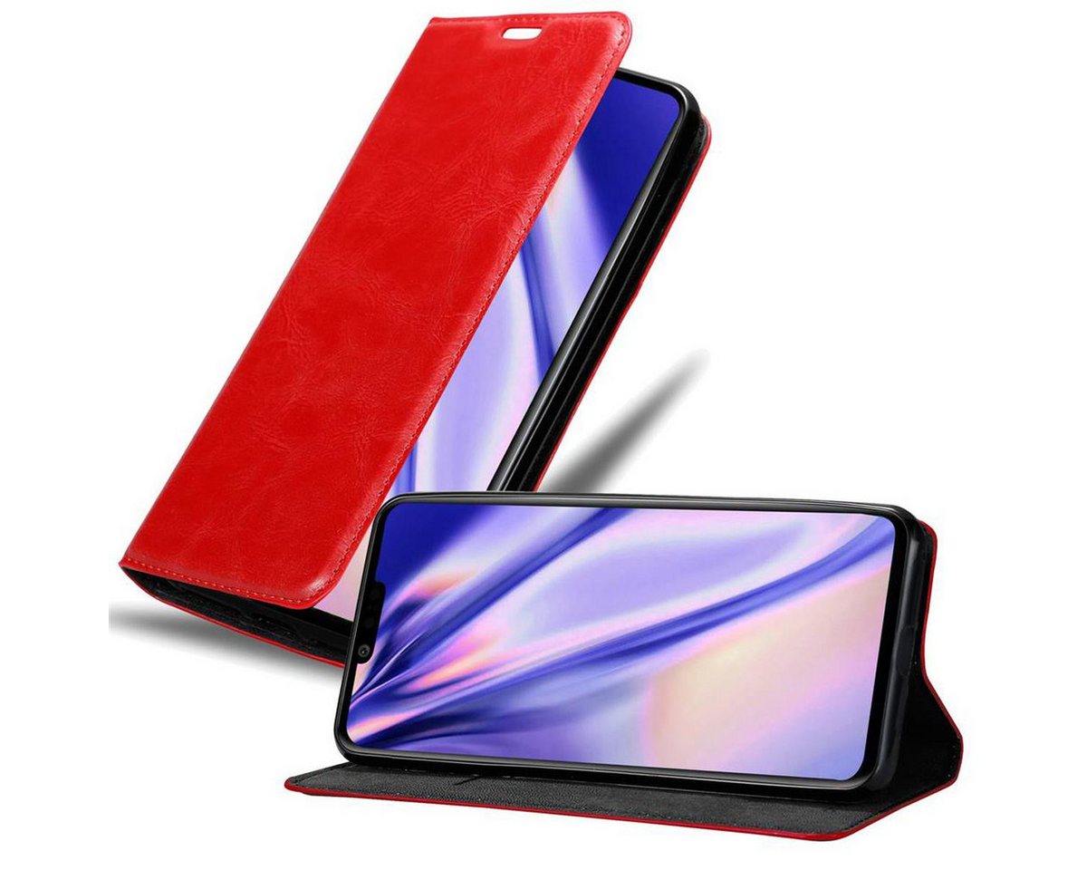 Cadorabo Handyhülle für LG G8S Hülle LG G8S, Hülle Schutzhülle mit Standfunktion, Magnetverschluss und Kartenfach Cadorabo Handyhülle für LG G8S Hülle LG G8S, Hülle Schutzhülle mit Standfunktion, Magnetverschluss und Kartenfach von Cadorabo