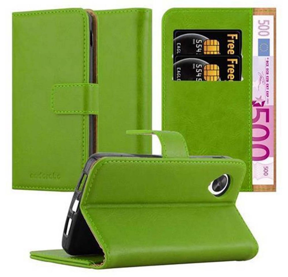 Cadorabo Handyhülle für LG Google NEXUS 5 Hülle LG Google NEXUS 5, Klappbare Handy Schutzhülle - Hülle - mit Standfunktion und Kartenfach Cadorabo Handyhülle für LG Google NEXUS 5 Hülle LG Google NEXUS 5, Klappbare Handy Schutzhülle - Hülle - mit Standfunktion und Kartenfach von Cadorabo