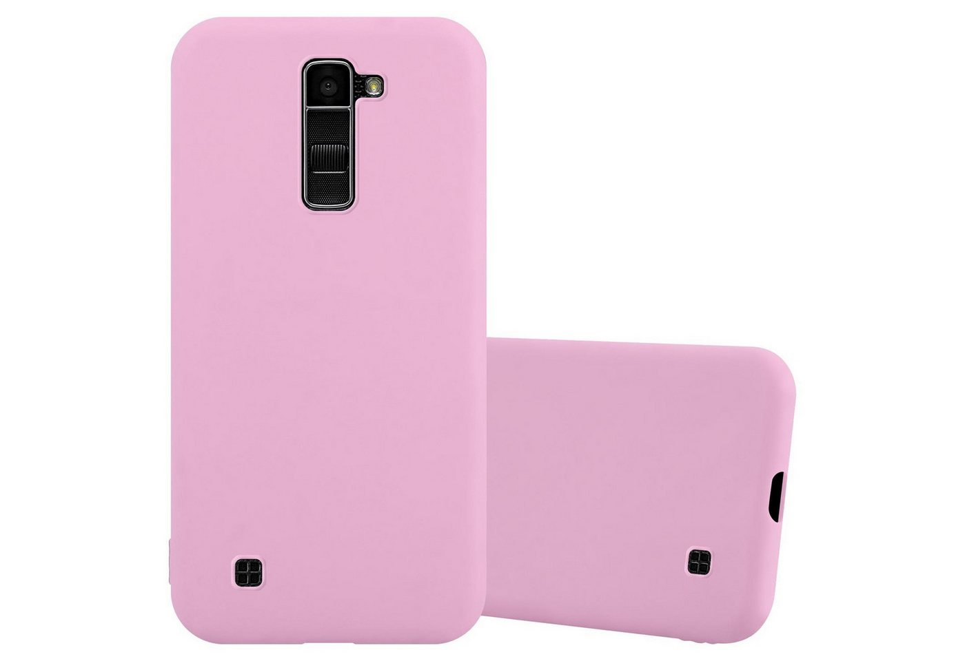 Cadorabo Handyhülle für LG K10 2016 Hülle LG K10 2016, Flexible TPU Silikon Handy Schutzhülle - Hülle - ultra slim Cadorabo Handyhülle für LG K10 2016 Hülle LG K10 2016, Flexible TPU Silikon Handy Schutzhülle - Hülle - ultra slim von Cadorabo